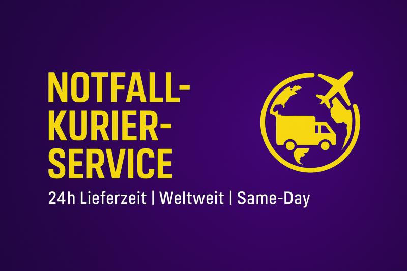 Notfall-Kurier-Serice, Transeuco 24/7, Same-Day-Delivery, Kurier NRW Sonderfahrten